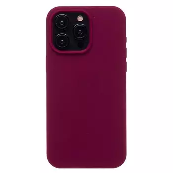 Чехол-накладка ORG Soft Touch для смартфона Apple iPhone 15 Pro Max, силикон, бордовый (221566)