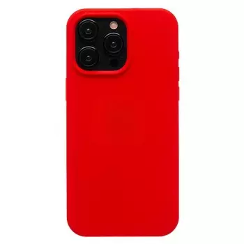Чехол-накладка ORG Soft Touch для смартфона Apple iPhone 15 Pro Max, силикон, красный (221560)