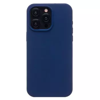 Чехол-накладка ORG Soft Touch для смартфона Apple iPhone 15 Pro Max, силикон, темно-синий (221562)