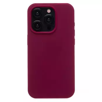 Чехол-накладка ORG Soft Touch для смартфона Apple iPhone 15 Pro, силикон, бордовый (221551)