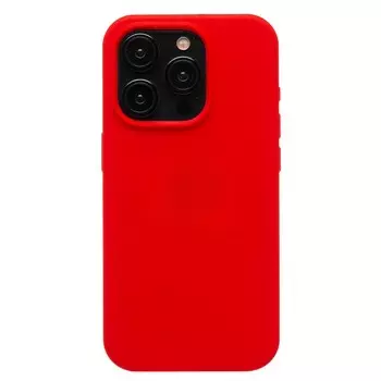Чехол-накладка ORG Soft Touch для смартфона Apple iPhone 15 Pro, силикон, красный (221555)