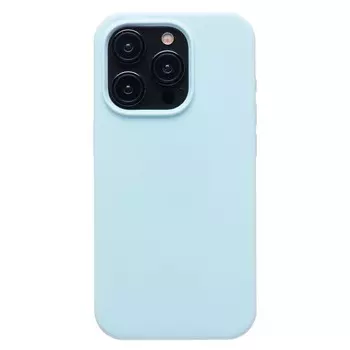 Чехол-накладка ORG Soft Touch для смартфона Apple iPhone 15 Pro, силикон, пастельно-синий (221548)