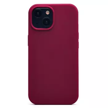 Чехол-накладка ORG Soft Touch для смартфона Apple iPhone 15, силикон, бордовый (221529)