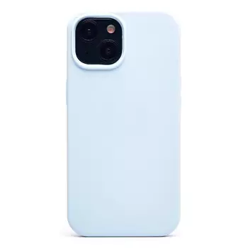 Чехол-накладка ORG Soft Touch для смартфона Apple iPhone 15, силикон, пастельно-синий (221526)