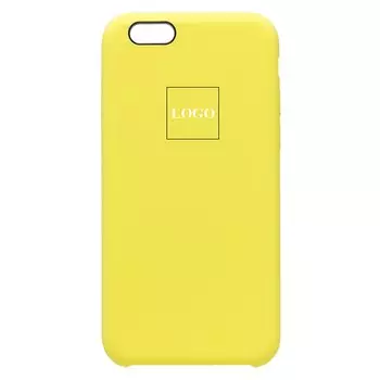 Чехол-накладка ORG Soft Touch для смартфона Apple iPhone 6/6S, силикон, lemon (129030)