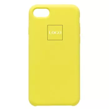 Чехол-накладка ORG Soft Touch для смартфона Apple iPhone 7/8/SE2020, силикон, lemon (129028)