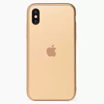 Чехол-накладка ORG STC005 для смартфона Apple iPhone XS Max, золотистый (117423)