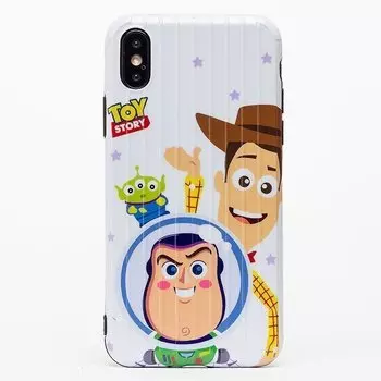 Чехол-накладка ORG SC159 для смартфона Apple iPhone X/XS, силикон, рисунок 019 (107955)