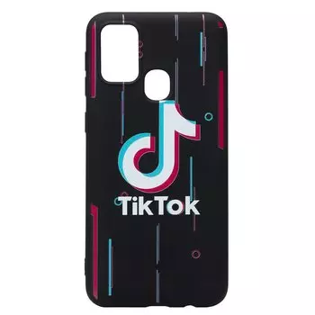 Чехол-накладка ORG SC220 для смартфона Samsung SM-M315 Galaxy M31, soft-touch, рисунок (002) (127576)
