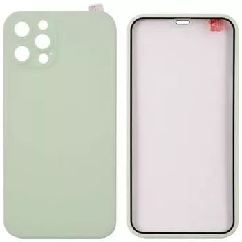 Чехол-накладка Red Line 360 Full Body для смартфона Apple iPhone 12 Pro, полиуретан, мятный (УТ000026507)