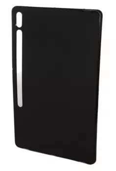Чехол-накладка Red Line для планшета Samsung Galaxy Tab S7 Plus 12.4, силикон, черный (УТ000026662)
