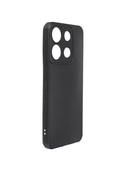 Чехол-накладка Red Line для смартфона Infinix Smart 7 Plus, силикон, черный (УТ000036133)