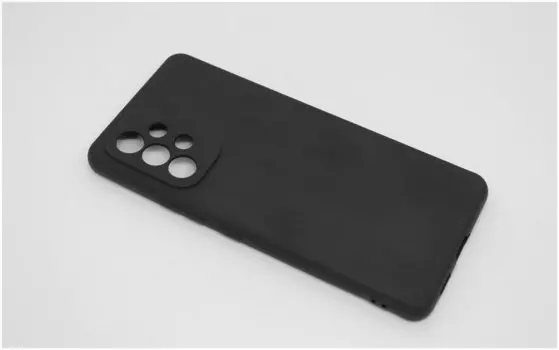 Чехол-накладка Red Line для смартфона Samsung Galaxy A53, силикон, черный (92427)