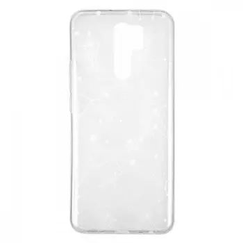Чехол-накладка Red Line iBox Art для смартфона Xiaomi Reddmi 9A, силикон, прозрачный (УТ000030464)