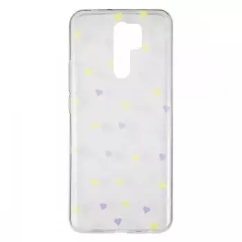Чехол-накладка Red Line iBox Art для смартфона Xiaomi Reddmi 9A, силикон, прозрачный (УТ000030465)