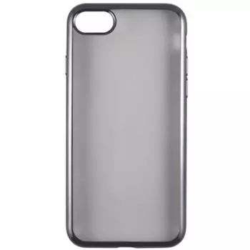 Чехол-накладка Red Line iBox Blaze для смартфона Apple iPhone 6/6S, силикон, прозрачный/черный