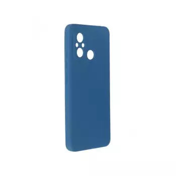 Чехол-накладка Red Line IBox Case для смартфона Xiaomi Redmi 12C, силикон, синий (УТ000034004)