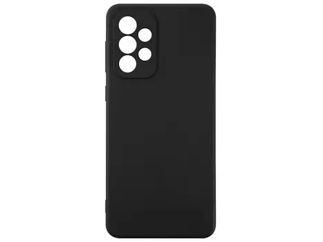 Чехол-накладка Red Line IBox Case с защитой камеры и подложкой для смартфона Samsung Galaxy A53, силикон, черный (УТ000030319)