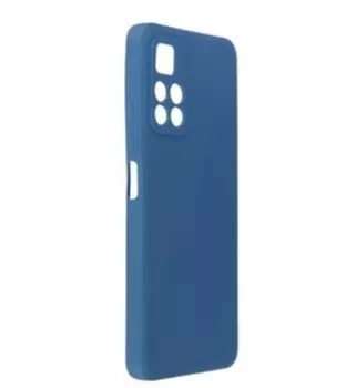 Чехол-накладка Red Line IBox Case с защитой камеры и подложкой для смартфона Xiaomi Redmi Note 11s 5G, силикон, синий (УТ000032374)