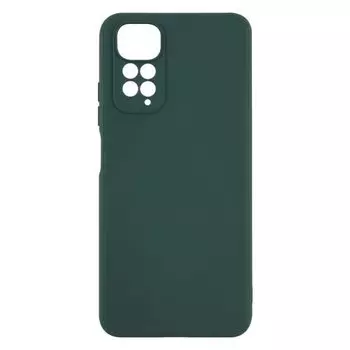 Чехол-накладка Red Line IBox Case с защитой камеры и подложкой для смартфона Xiaomi Redmi Note 11s, силикон, зеленый (УТ000030338)