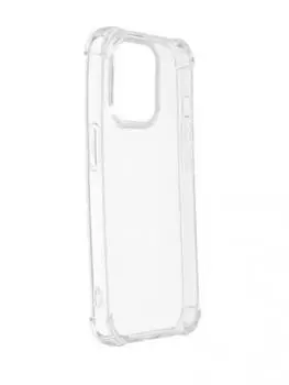 Чехол-накладка Red Line IBox Crystal для смартфона Apple iPhone 14 Pro, силикон, прозрачный (УТ000032404)