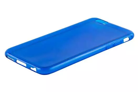 Чехол-накладка Red Line iBox Crystal для смартфона Apple iPhone 6/6S, силикон, синий
