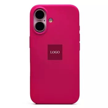 Чехол-накладка ORG Silicone Case SafeMag с анимацией для смартфона Apple iPhone 16, силикон, красный (235628)