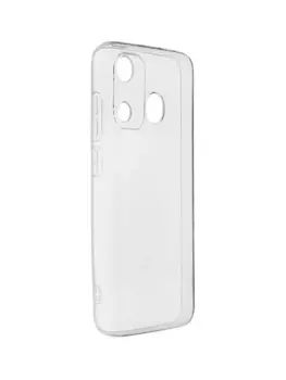 Чехол-накладка Red Line IBox Crystal для смартфона Itel A27, силикон, прозрачный (УТ000032229)