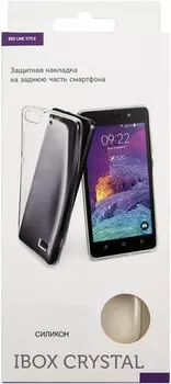 Чехол-накладка Red Line IBox Crystal для смартфона TECNO Pova Neo 2, силикон, прозрачный (УТ000032498)