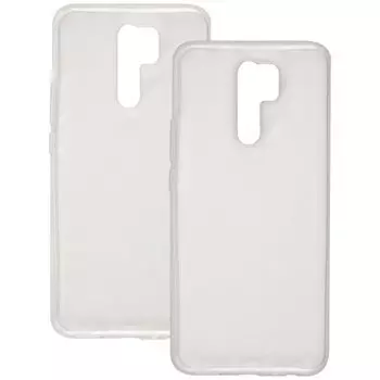 Чехол-накладка Red Line IBox Crystal для смартфона Xiaomi Redmi 9, силикон, прозрачный (УТ000028742)