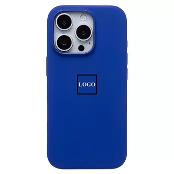 Чехол-накладка ORG Silicone Case SafeMag с анимацией для смартфона Apple iPhone 16 Pro, силикон, синий (235647)