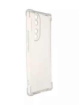 Чехол-накладка Red Line IBox Crystal с усиленными углами для смартфона HONOR 70, силикон, прозрачный (УТ000033123)