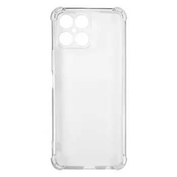 Чехол-накладка Red Line IBox Crystal с усиленными углами для смартфона HONOR X8, силикон, прозрачный (УТ000030739)