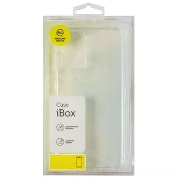 Чехол-накладка Red Line IBox Crystal с усиленными углами для смартфона Samsung Galaxy A03 Core, силикон, прозрачный (УТ000029205)
