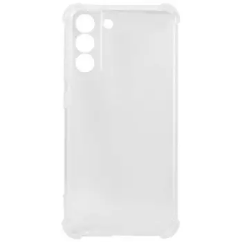 Чехол-накладка Red Line IBox Crystal с усиленными углами для смартфона Samsung Galaxy S21 FE, силикон, прозрачный (УТ000030740)