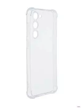 Чехол-накладка Red Line IBox Crystal с усиленными углами для смартфона Samsung Galaxy S23 +, силикон, прозрачный (УТ000033666)