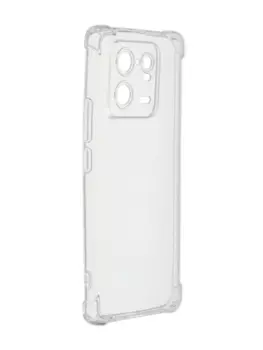 Чехол-накладка Red Line IBox Crystal с усиленными углами для смартфона Xiaomi iPhone 13 Pro, силикон, прозрачный (УТ000033655)