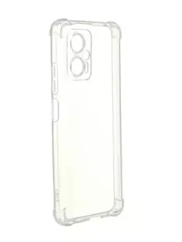 Чехол-накладка Red Line IBox Crystal с усиленными углами для смартфона Xiaomi Poco X4 GT, силикон, прозрачный (УТ000033439)
