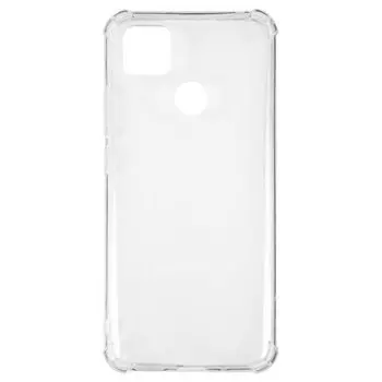 Чехол-накладка Red Line IBox Crystal с усиленными углами для смартфона Xiaomi Redmi 9C, силикон, прозрачный (УТ000029006)