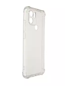 Чехол-накладка Red Line IBox Crystal с усиленными углами для смартфона Xiaomi Redmi A1+, силикон, прозрачный (УТ000032979)