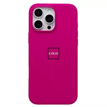 Чехол-накладка ORG Silicone Case SafeMag с анимацией для смартфона Apple iPhone 16 Pro Max, силикон, красный (235652)