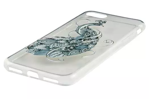 Чехол-накладка Red Line iBox Fashion для смартфона Apple 7/8, силикон, Жар-птица
