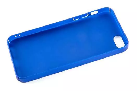 Чехол-накладка Red Line iBox Fresh для смартфона Apple iPhone 5/5s/SE, soft-touch, синий