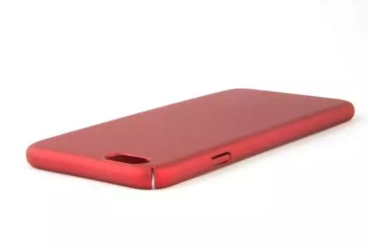 Чехол-накладка Red Line iBox Fresh для смартфона Apple 6/6S, soft-touch, красный