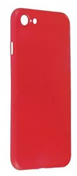 Чехол-накладка Red Line iBox UltraSlim для смартфона Apple iPhone SE (2020)/iPhone 8, силикон, красный (УТ000020911)