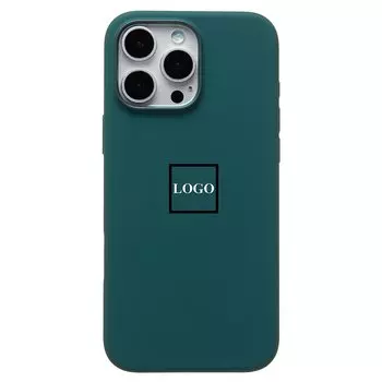 Чехол-накладка ORG Silicone Case SafeMag с анимацией для смартфона Apple iPhone 16 Pro Max, силикон, зеленый (236686)