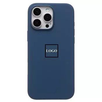 Чехол-накладка ORG Silicone Case SafeMag с анимацией для смартфона Apple iPhone 16 Pro Max, силикон, синий деним (236685)
