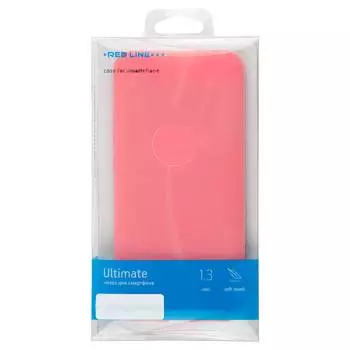 Чехол-накладка Red Line Ultimate для смартфона ZTE Blade A31 plus, силикон, темно-розовый (УТ000032198)