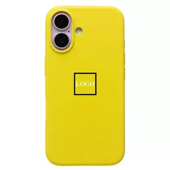Чехол-накладка ORG Silicone Case SafeMag с анимацией для смартфона Apple iPhone 16, силикон, желтый (236696)
