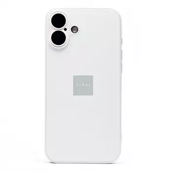 Чехол-накладка ORG SM021 SafeMag для смартфона Apple iPhone 16 Plus, силикон, белый (234584)